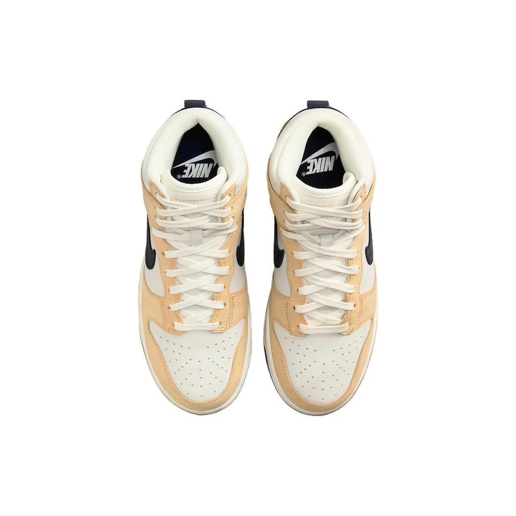 Nike Dunk High Premium Sesame Obsidian Women Sneakers Tan Sail DX2044-101