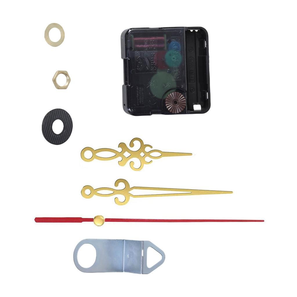 Бесшумные часовые механизмы, работающие от батарейки, часовой механизм со старинными стрелками для ремонта настенных часов