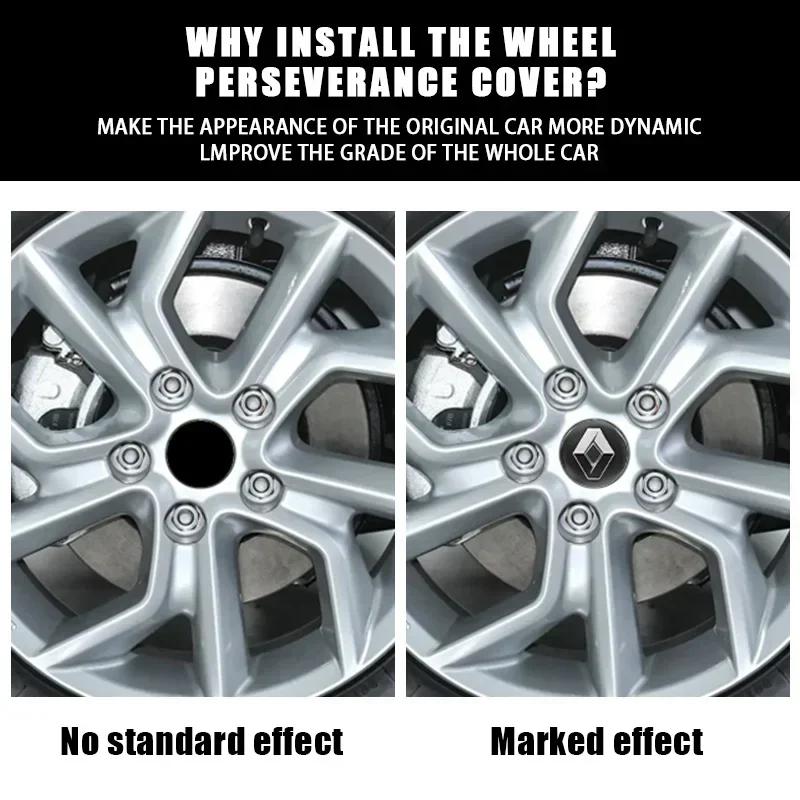 2026 Горячие Колпаки на ступицу для Renault Austral Kadjar Megane Captur Arkana Dacia Логотип Накладка на диск 4 шт. 56 мм 60 мм 65 мм Колесо автомобиля