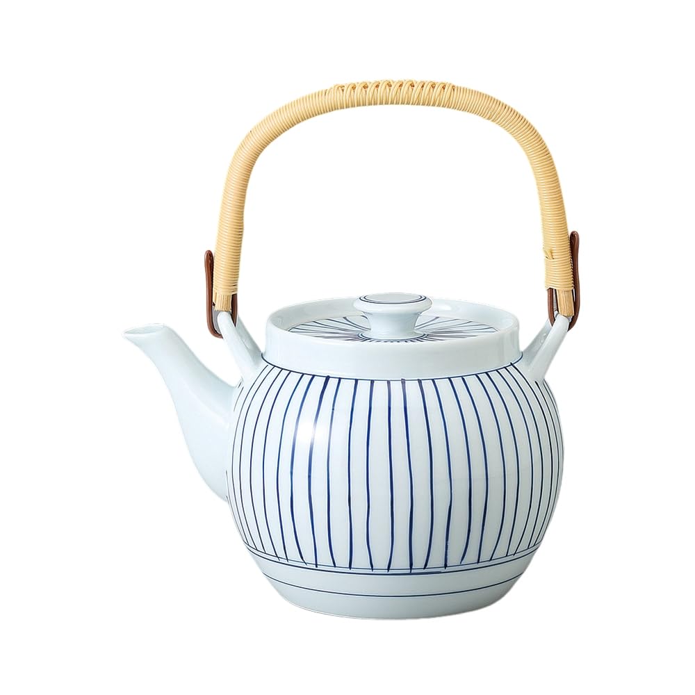 Ale-net Teapot, 1000cc, Arita Ware, Standing Frame No. 6, Porcelain, Made in Japan, Stylish