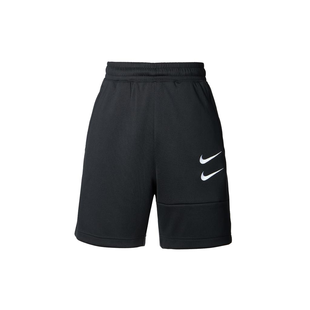 Nike Спортивная одежда Swoosh Повседневные спортивные шорты Черные Мужские CU3912-010
