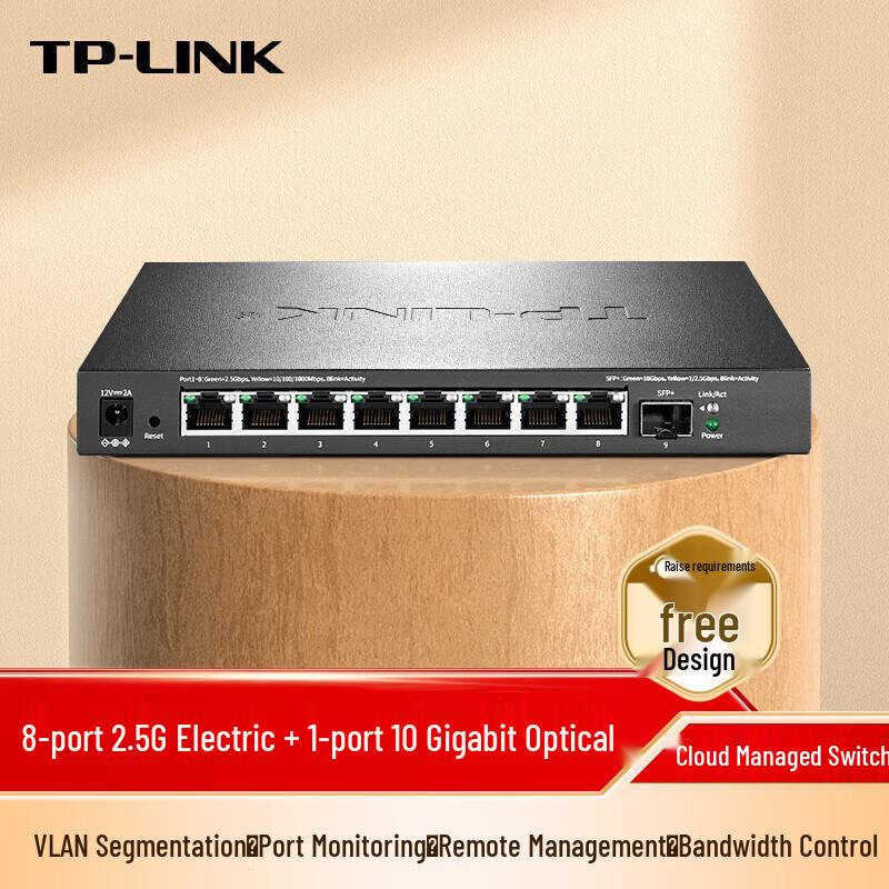TP-LINK Managed & Cloud Managed Multi-Gigabit Ethernet Switches