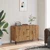 VidaXL Buffet Artisanal Oak 100x36x60 Cm Engineered Wood 856905