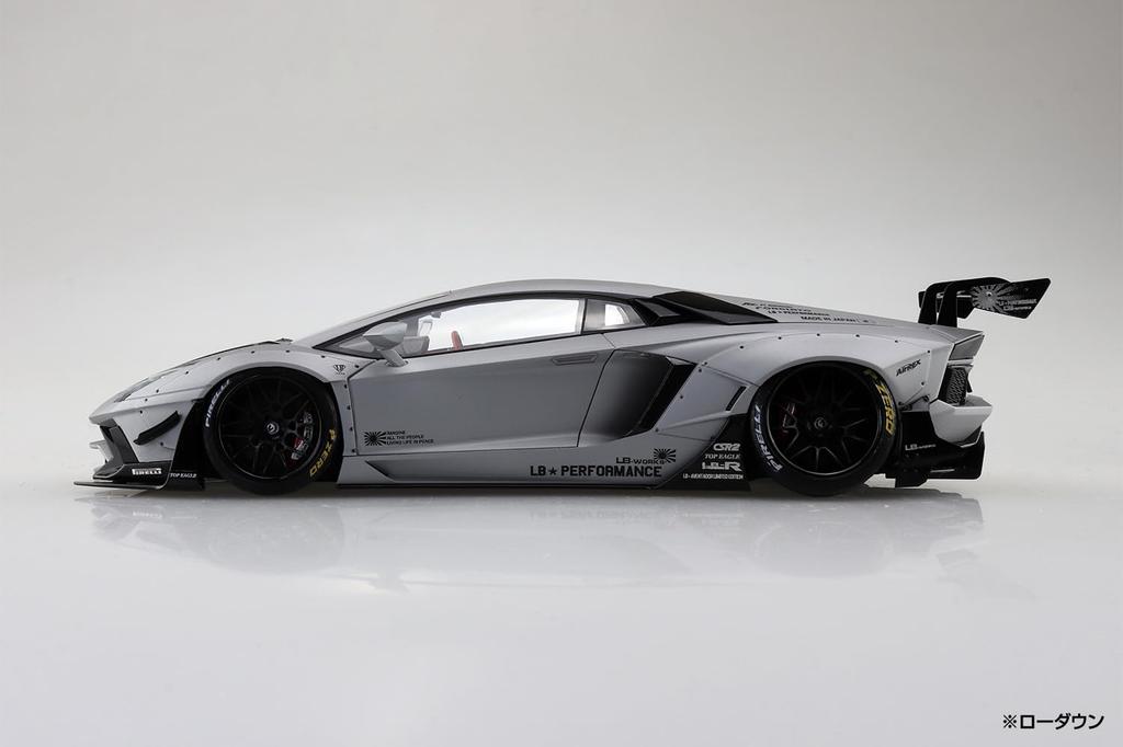 Aoshima Bunka Kyozai Liberty Walk 19 LB Works Lamborghini Aventador Limited Edition 1 Plastic Model (AOSHIMA) 1/24 No. Ver.