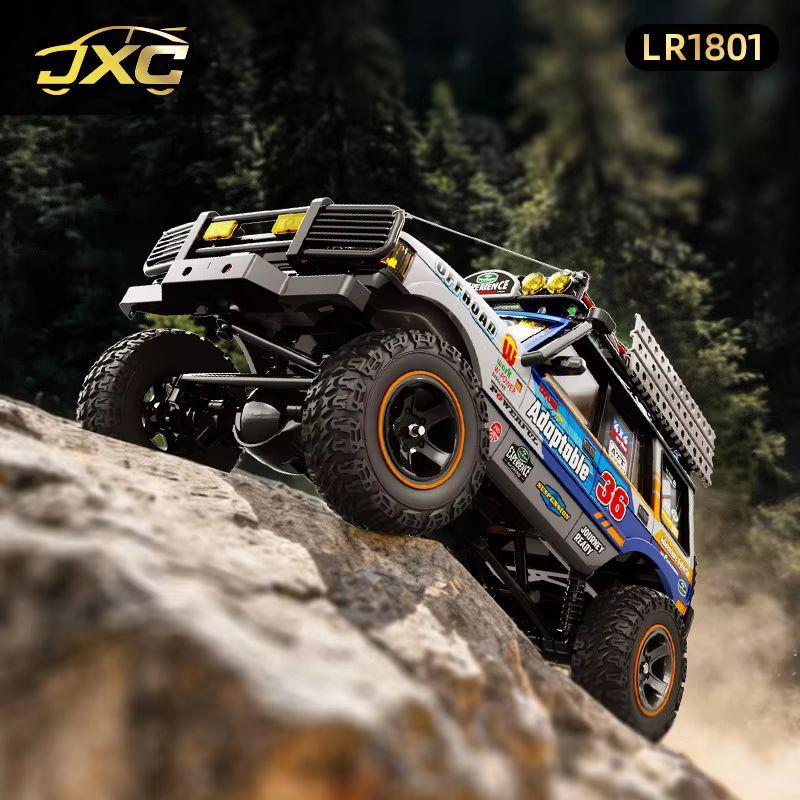 Новый 1:18 Lr1801 Профессиональный Радиоуправляемый Автомобиль, Внедорожник для Лазания, Четырехколесный Привод, Двухскоростная Модель Игрушечного Автомобиля, Подарок Мальчику
