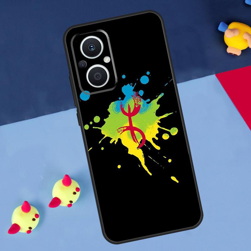 Amazigh Symbol Berber Academy For OPPO Reno 14 13 12 11 10 Pro 11F 12F 13F 14F 7 8 Lite 8T OPPO Find X9 X5 X6 X8 Pro Case