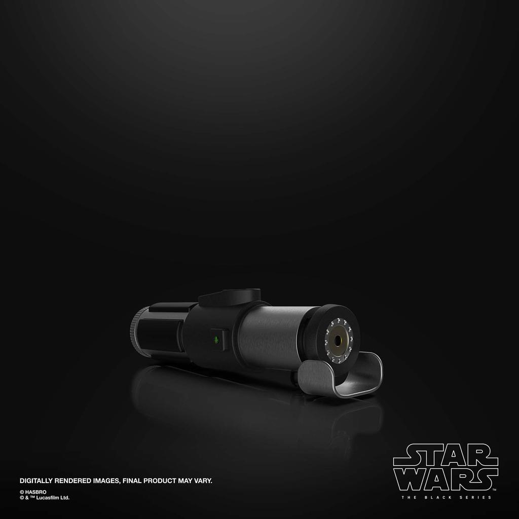 Hasbro Звездные Войны Черная Серия Йода Силовой Эффект Элитный Электронный Световой Меч с Продвинутым Светодиодом и Звуковыми Эффектами F8683 (Возраст 14+) (Подлинный продукт)