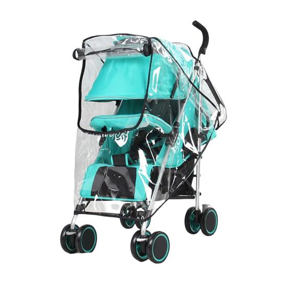 Дождевик для коляски Водонепроницаемый Ветрозащитный Дышащий Защита от пыли снега дождя Дорожный чехол для коляски Погодный щит Универсальные аксессуары для коляски