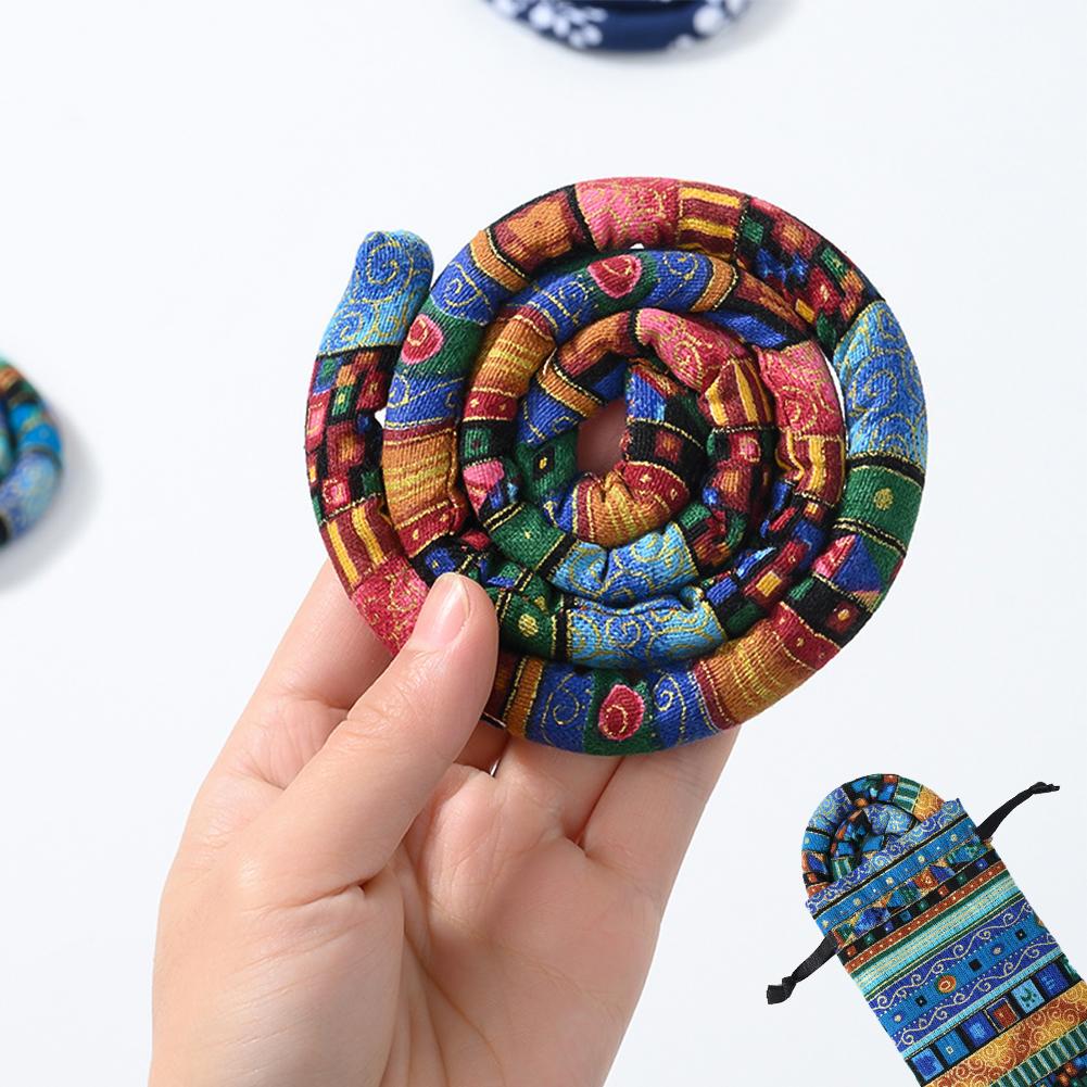 Гибкая повязка на голову в этническом стиле из железной проволоки, набор для волос, высокий хвост, спиральный замок, цветная грязная коса, длинные пряди волос