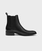 Firenze Atelier Rians_Slim Toe Square Banding Chelsea Boots 3338 [Black Fg]