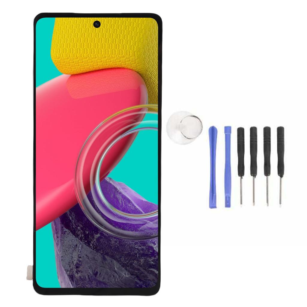 Замена экрана для Galaxy M53 5G M52 5G 6,7 дюйма TFT HD дисплей сенсорный экран дигитайзер в сборе с инструментами для ремонта