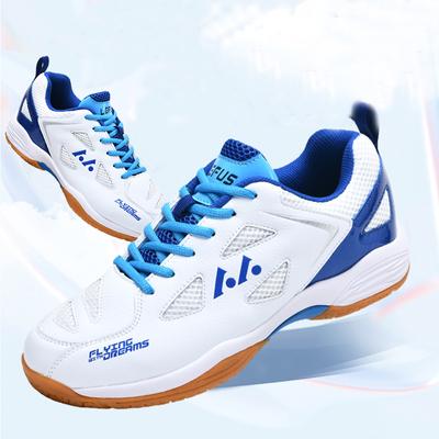 Обувь для бадминтона, мужская высококачественная композитная подошва из термопластичной резины, противоскользящая нескользящая кожа, суперлегкая буферная обувь, женские туфли для гольфа