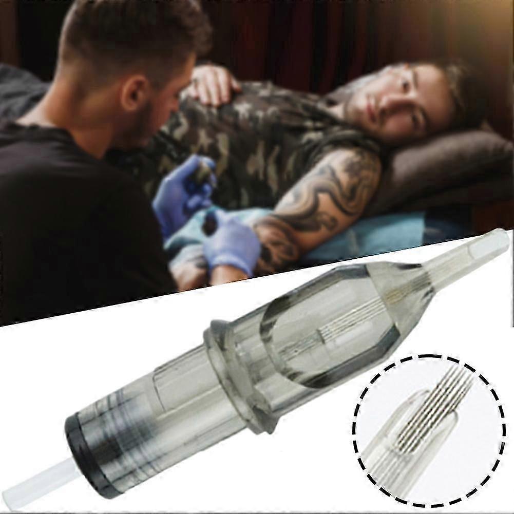 40pcs Mixeds Tattoo Needles 1RL/3RL/3RS/5RS/5M1/7M1/5RM/7RM Taper Membranes Tattoo Needle Cartridges