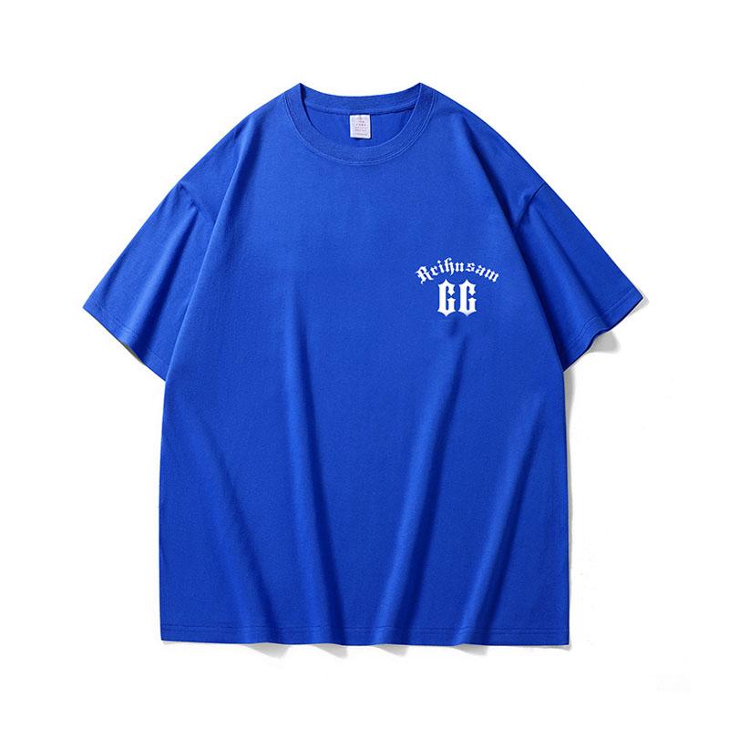 Европейская и американская модная новая летняя мужская футболка большого размера из чистого хлопка с буквенным принтом, женские футболки высокого качества, модная винтажная футболка унисекс