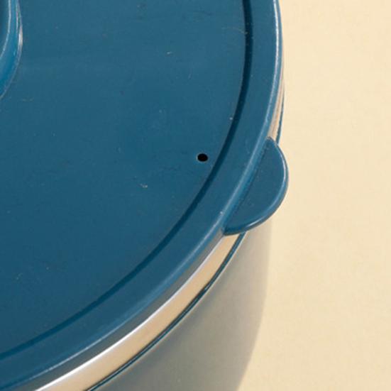 Чаша для лапши Прочная легкая салатница из нержавеющей стали большой емкости с ручкой для дома