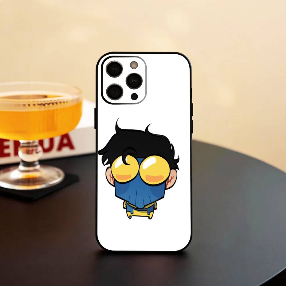 S-Subversive I-Invincible Cartoon Phone Case Silicone Soft For IPhone 17 16 15 14 13 12 11 X XR Plus Pro Max Plus