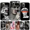 Греческая эстетика Гипсовая статуя Искусство Чехол для телефона Для iPhone 17 Air 15 16 Чехол 11 13 14 Pro Max 12 Plus Max Fundas