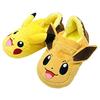 MORIPiLO Women's Slippers, Pokémon Pikachu and Eevee, 23.0~25.0 Cm E