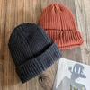 Style Woolen Beanie For Women And Men Thick Knit Cap With Wind Resistance For Autumn And Winter