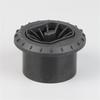 75mm Car Heater Air Vent Outlet Black For Parking Heater 2kw/5kw/8kw D2/D4/D4S