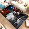 Final Fantasy Series Games Area Rug,Carpet Rug for Home Living Room Children's Bedroom Sofa Doormat Decor,Non-slip Floor Mat 3D