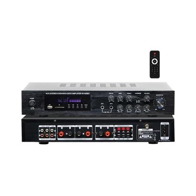 Высокомощный стереоусилитель 120x2 Вт + 80 Вт x 2 + 80 Вт, совместимый с Bluetooth 5.1, для акустических систем с несколькими входными интерфейсами