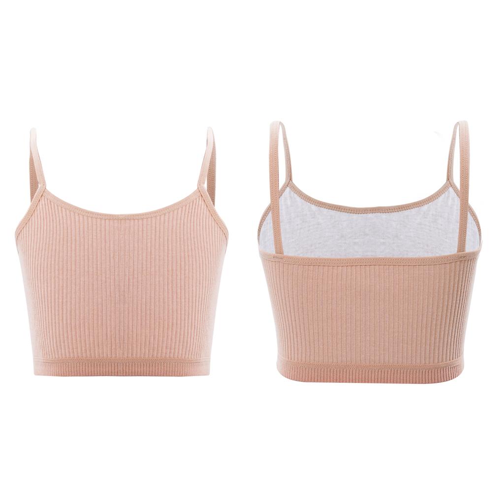 Training Bras for Girls Teenage Underwear Student Girl Bra Top Underwear for Child Teens Summer Vest Tank Tops