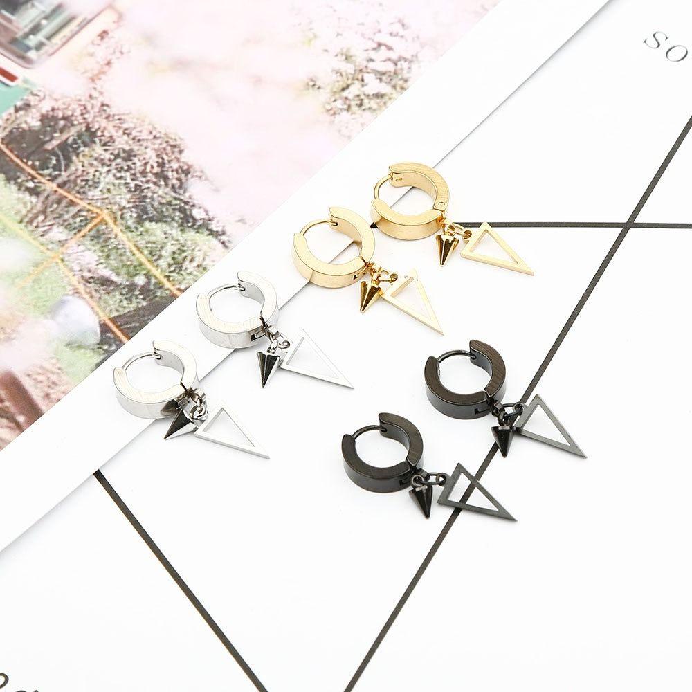 Steel Birthday Gift Dangle Earrings Stud Earrings Men Gothic Earrings Korean Style Earrings