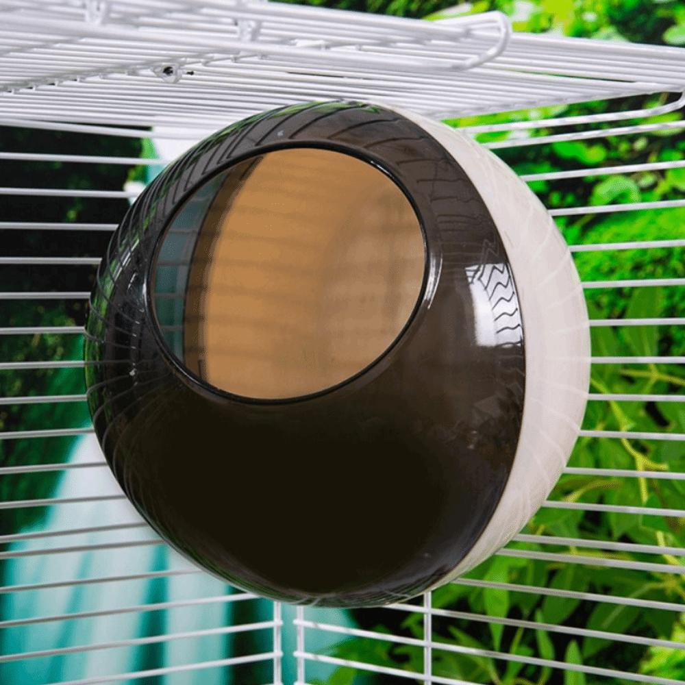 Transparent Space Capsule Bird Nest Bite Resistant Spherical Bird Nest Pet Supplies