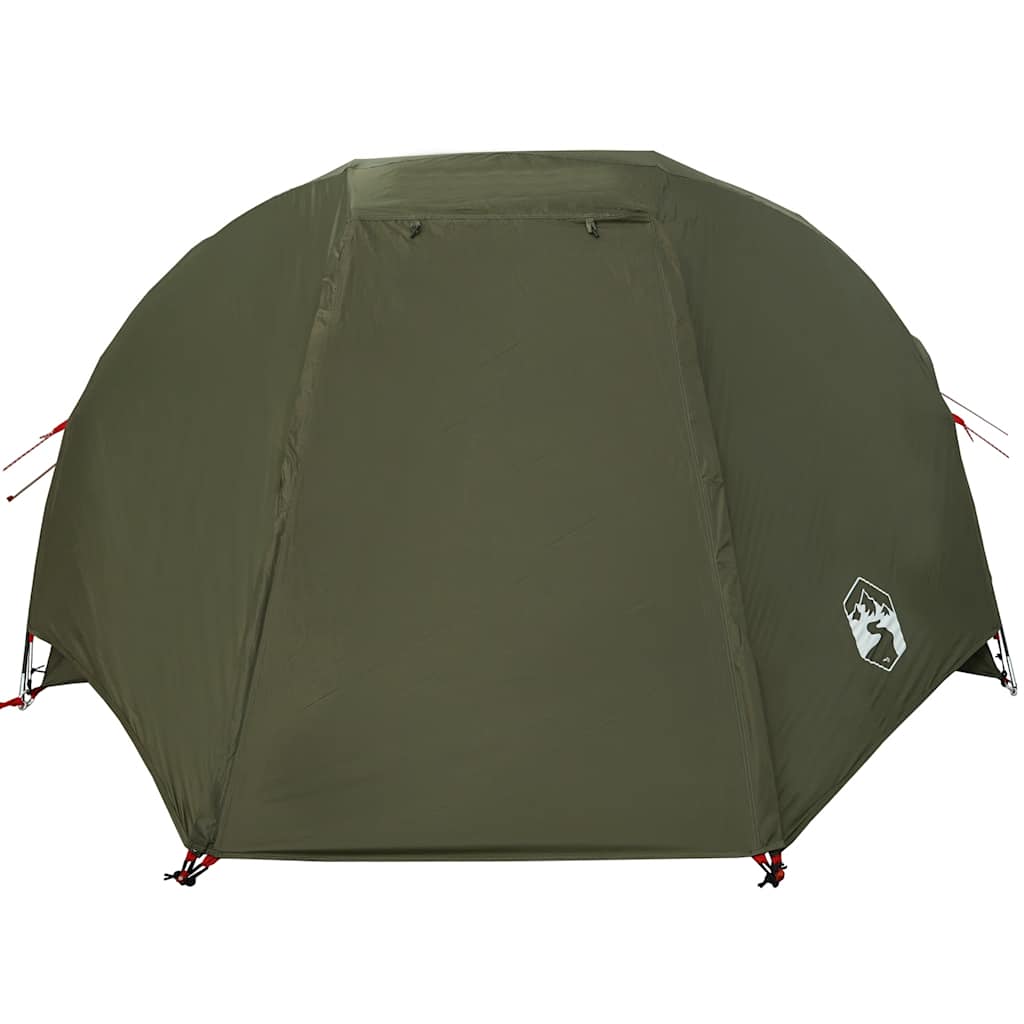 Fishing Tent for 5 Persons Olive Green Waterproof