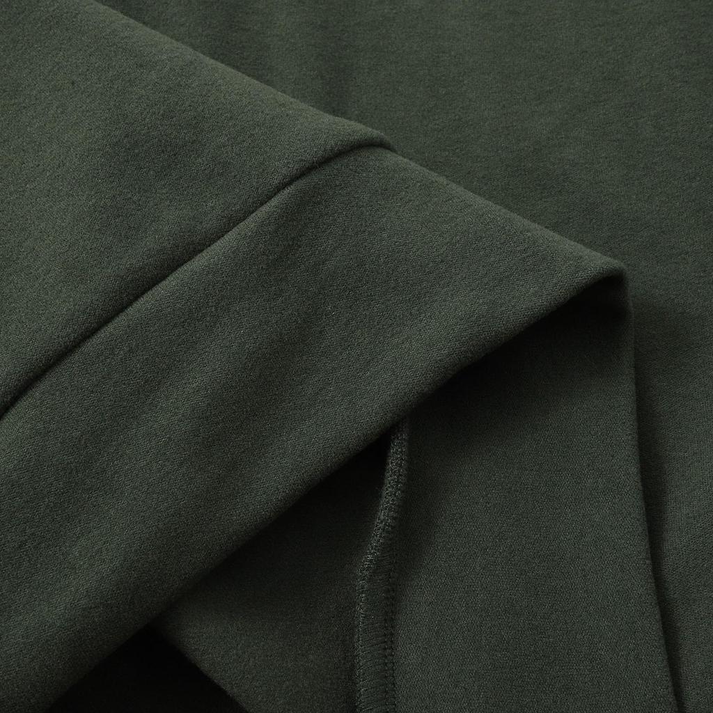 Mens Retro Fleece Sweatshirt With Pocket Color Block Slim Fit Long Sleeve Half Zip Pullover Shirt Trendy