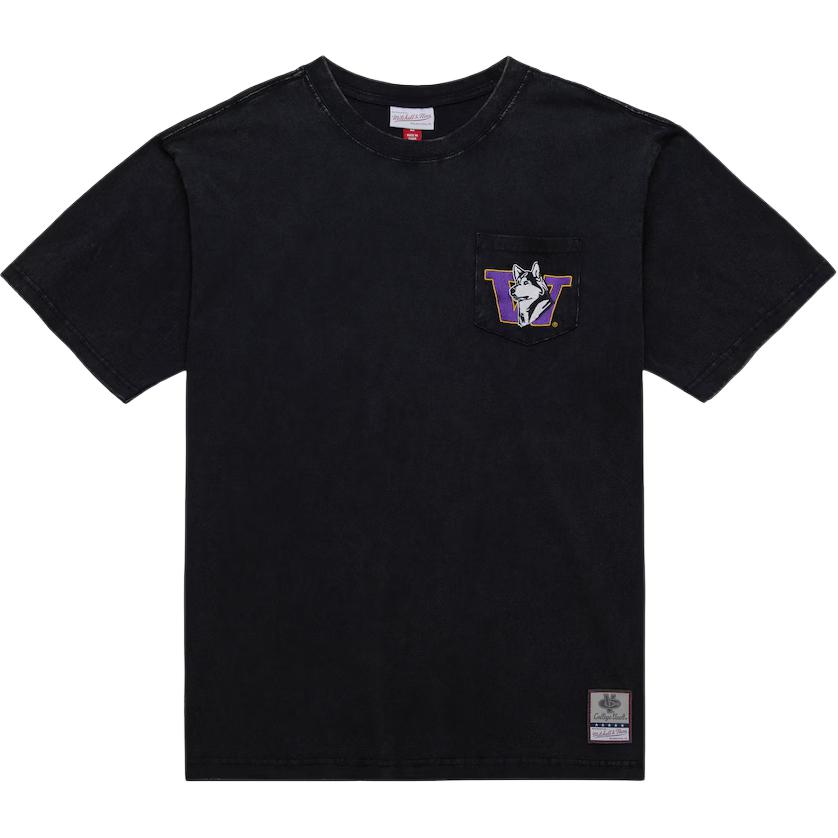 Mitchell & Ness Футболка Мужская Черная FC8057-UWABLCK