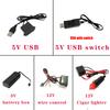 DC 12V Неоновый EL Провод Питание Драйвер USB Контроллер для 1-10M Светодиодный EL Провод Световой Инвертор Блок Питания Адаптер Гибкий Неоновый Провод Драйвер