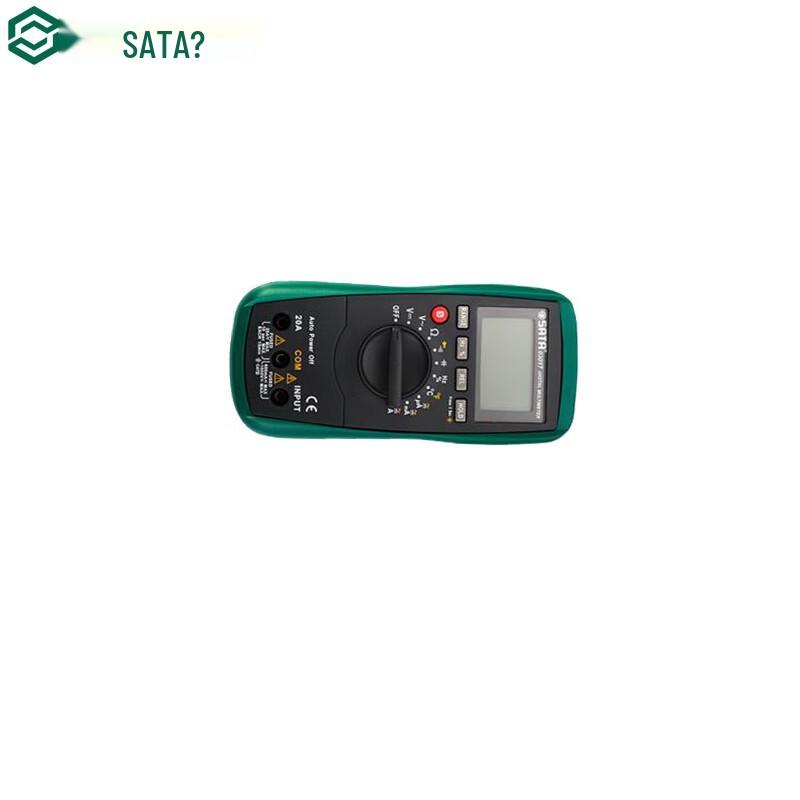 SATA 03017 Цифровой мультиметр с измерением температуры