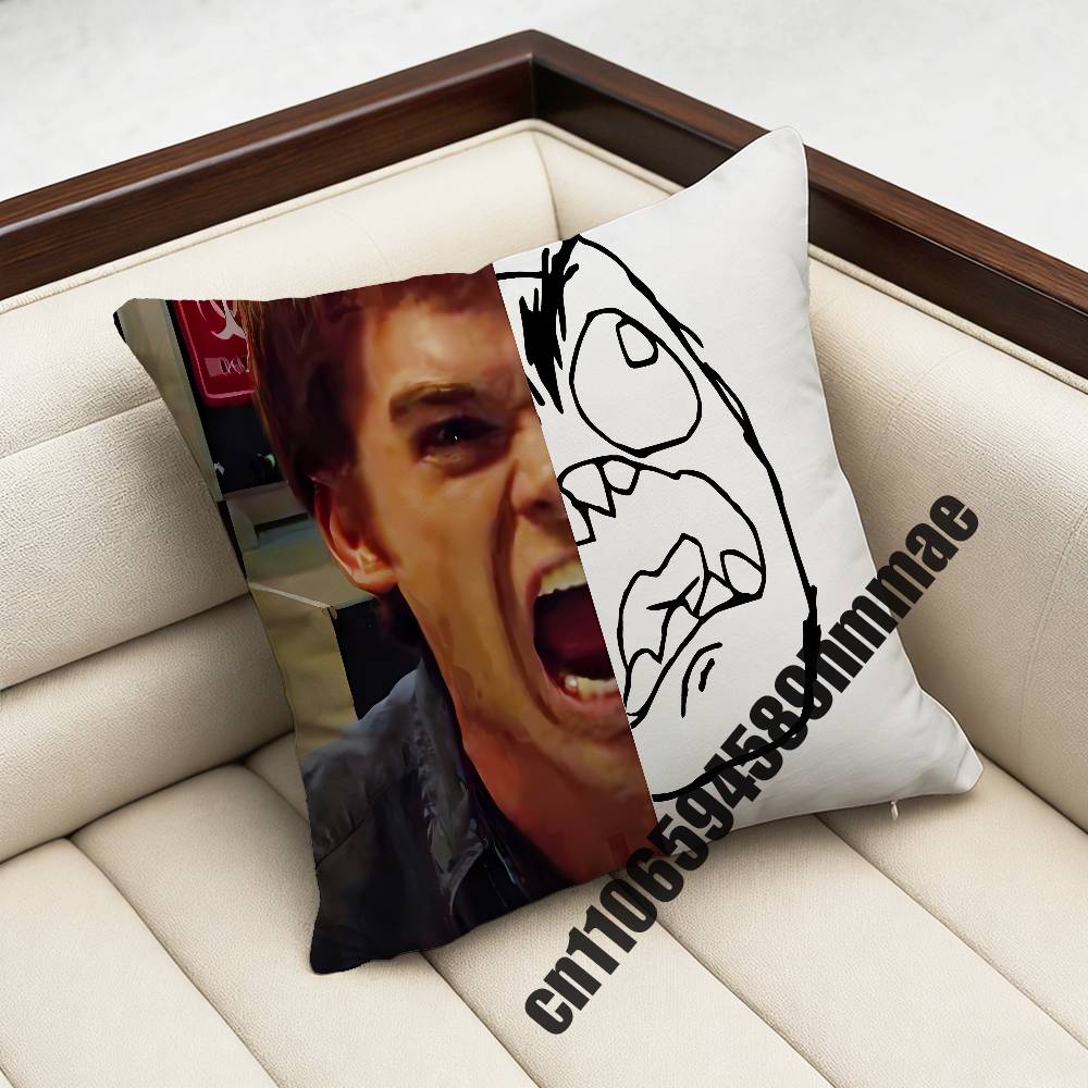 For D-Dexter M-Morgan Michael C Hall Throw Pillow Case Sham 45X45Cm 40X40Cm Square Car Pillowcase Pad Cushion Cover