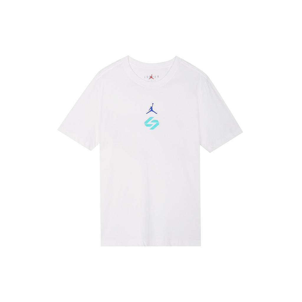 Jordan Футболка Air Jordan Luka Doni Азиатская версия Мужская Белая FD0623-100
