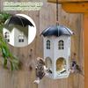 Кормушка для птиц Castle Bird Feeder Outdoor Garden Metal Bird Feeding