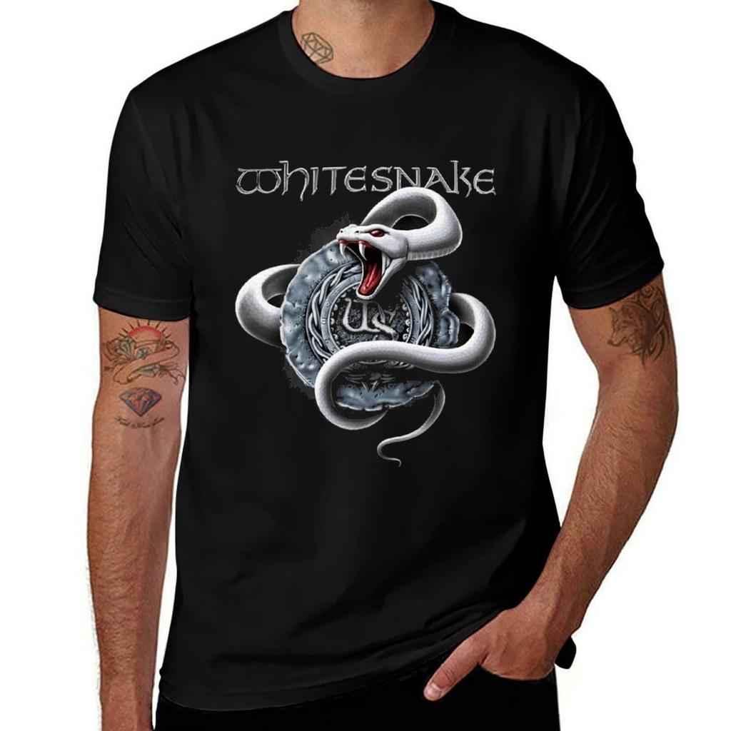 Whitesnake Band Logo TShirt Quick Dry Light Sports TShirt