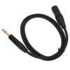 1 4 Inch to XLR Male Cable Professional Balanced Signal OFC Core 6.35mm to XLR Cable for Microphone Speaker Stage 1m