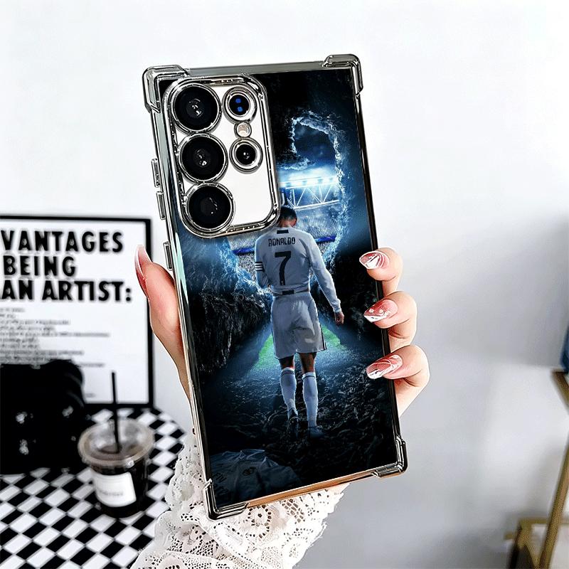 Футбольная звезда R-Роналду C-CR7 Мягкий чехол для телефона для Samsung Galaxy S26 Ultra S25 Edge S24 FE S23 Plus S22 S21 + S20 Покрытие Анти-F