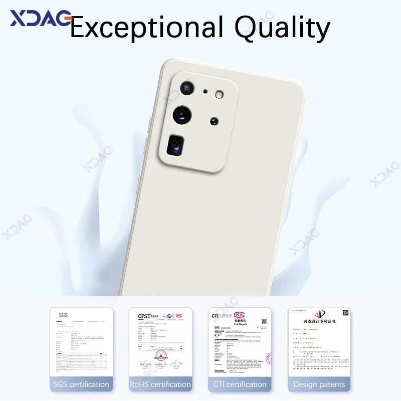 Чехол для мобильного телефона Samsung Galaxy S20 FE Plus Ultra SamsungS20Ultra S20Plus 5G Мягкий квадратный жидкий силиконовый чехол-сумка