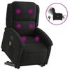 VidaXL Electric Massage Recliner, Relaxation Chair with Adjustable Backrest and Footrest, Seat of 3204202