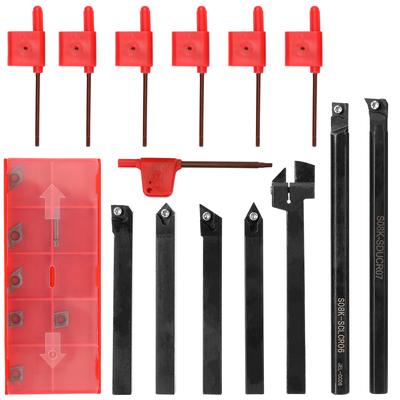 Держатель фрезерного инструмента высокой твердости, токарный станок с высокой эффективностью резки, оправка с ЧПУ со вставкой и гаечным ключом