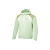 Hooded Spliced Outdoor Jacket Men Jacket Bamboo-Green AFDT891-5