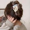 Плюшевый милый щенок большой зажим-коготь осенне-зимний универсальный пушистый дисковый зажим для волос акула мультяшная пушистая заколка для волос