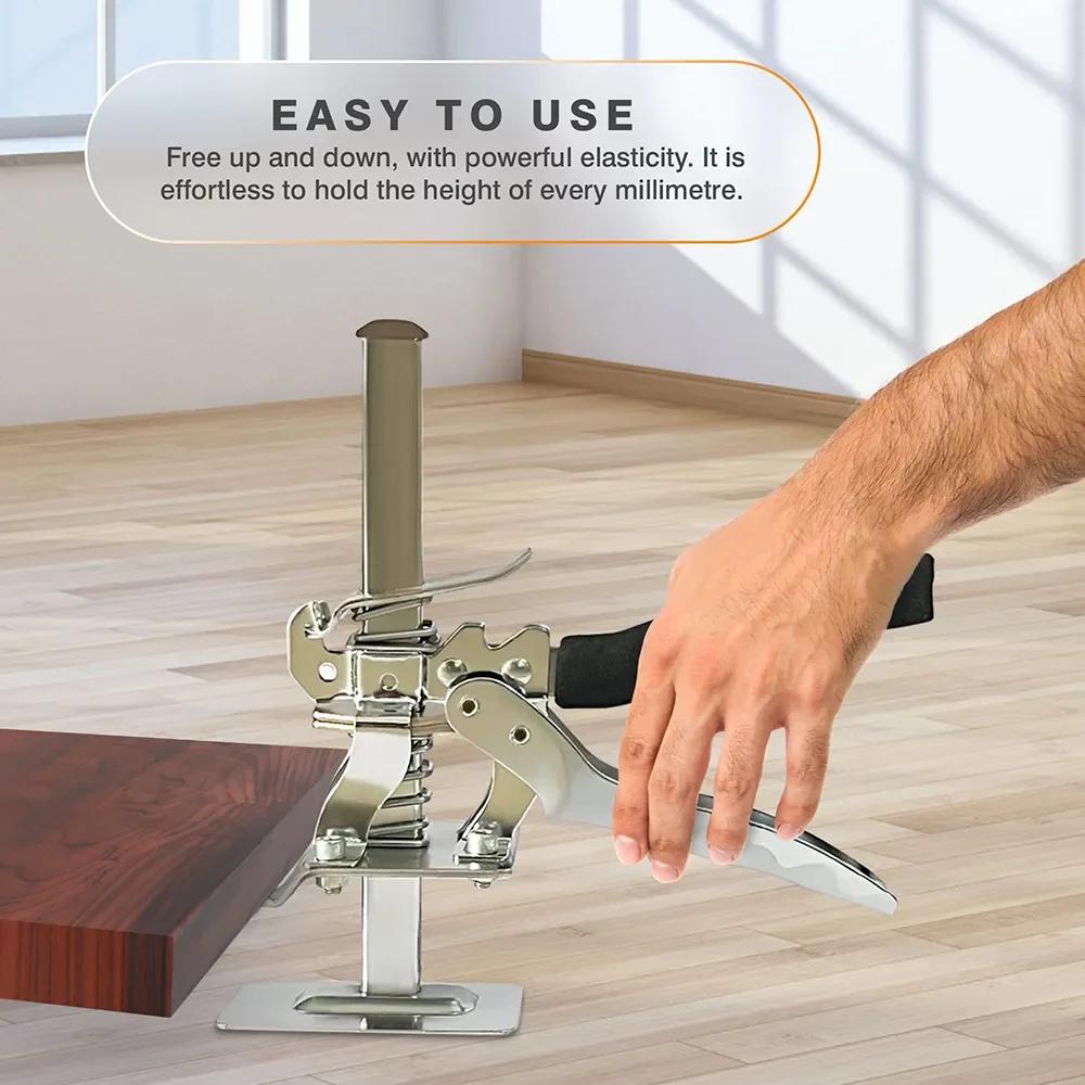 1/2 шт. ручной подъемный инструмент, подъемник для шкафа, экономия труда, домкрат, дверная панель, регулятор высоты плитки из гипсокартона, инструменты для лифта