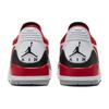 Мужские кроссовки Air Jordan Legacy 312 Low Black Toe Белые Огненно-красные Волчье-серые CD7069-160