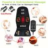 Multi functional portable car massage pad for neck and waist car use vibration heating seat cushion back cushion home massager