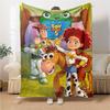 1Pc Toy Story Adventure Begins Blanket Soft Throw Blanket For Home Bedroom Bed Sofa Travel Office Solid Christmas Blanket