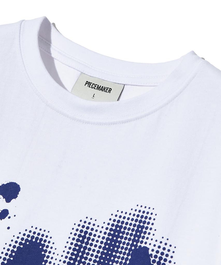 PEACE MAKER Pcmk Ink Logo Tee (White)